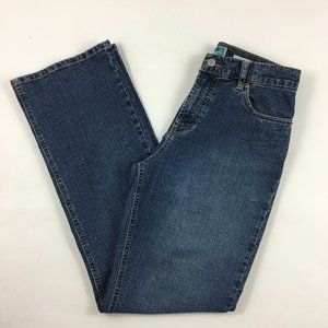 Old Navy Boot Cut At Waist Stretch Jeans Blue Women's Size 6